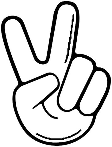 Hand Peace Symbol, Peace Hand Symbol