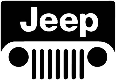 Jeep Grill Decal